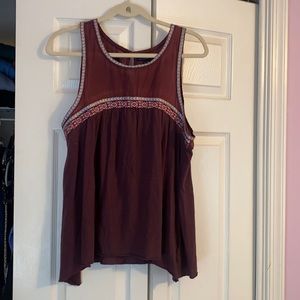American eagle purple tank